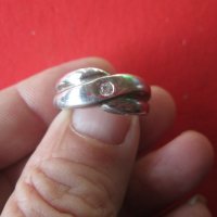 Сребърен пръстен с камък 925, снимка 3 - Пръстени - 35091765