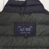 Armani Jeans AJ Mens Down Jacket Size 52/L  ОРИГИНАЛ! Мъжко пухено Яке!, снимка 10 - Якета - 38186452