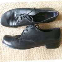 черни обувки EVERYBODY от естествена кожа №40, снимка 3 - Дамски ежедневни обувки - 28632741