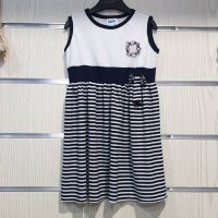 Нова детска моряшка рокличка с висока талия от 1 година до 3 години, снимка 6 - Детски рокли и поли - 29039761
