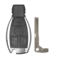 ключ за Мерцедес кутийка за ключ за Mercedes A C B E GL GLK ML 3 бутона, снимка 2 - Аксесоари и консумативи - 43249216