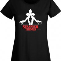 Дамска Тениска Stranger Things 6,Филм,Сериал,, снимка 2 - Тениски - 37315050
