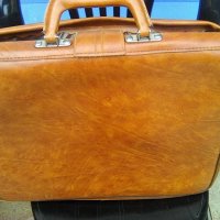 Българска кожена голяма пътна чанта, снимка 4 - Други ценни предмети - 38330762