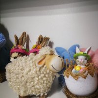 Керамична овца , снимка 5 - Декорация за дома - 39754344
