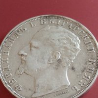 Сребърна монета 5 лева 1894г. Княжество България Княз Фердинанд първи 43043, снимка 13 - Нумизматика и бонистика - 43951025