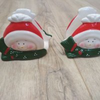 Коледни салфетници зимни мотиви джуджета дядо Коледа , снимка 1 - Други - 39368548