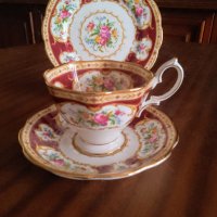 Royal Albert Lady Hamilton, колекционерска чаша от фин, костен порцелан, снимка 5 - Други ценни предмети - 43115783
