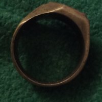 Пръстен стар бронзов 21013, снимка 3 - Антикварни и старинни предмети - 33490504