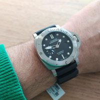 Мъжки часовник PANERAI SUBMERSIBLE - 47MM механичен клас 5A+, снимка 11 - Мъжки - 27756075