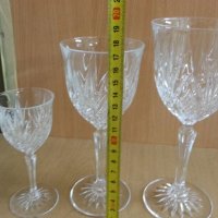  кристални чаши , снимка 14 - Антикварни и старинни предмети - 26225611
