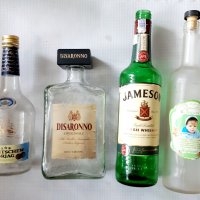 Стари бутилки от алкохол, вино и др., празни, снимка 3 - Колекции - 35683198