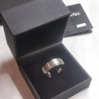 Нов Мъжки пръстен 8 мм волфрам King Will, снимка 4 - Пръстени - 44130737