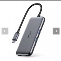 VAVA USB-C Hub, 8-in-1 USB-C Adaptor, снимка 1 - Друга електроника - 40221731