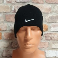 Нова зимна шапка на марката NIKE (Найк) с малко бяло лого , снимка 6 - Шапки - 43270823