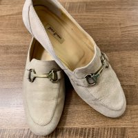 Удобни леко златисти обувки-лоуфъри PAUL GREEN, снимка 11 - Дамски ежедневни обувки - 36865563