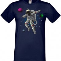 Мъжка тениска Dabbing astronaut,Изненада,Повод,Подарък,Празник, снимка 8 - Тениски - 37659662