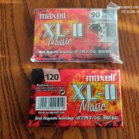 MAXELL XL-II90,120, снимка 1 - Аудио касети - 43380890