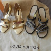 Дамски обувки сандали Louis Vuitton  W/ Logo, снимка 16 - Дамски елегантни обувки - 26841691