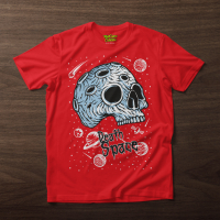 Тениска унисекс Death Space "MADCOLORS COLLECTION", снимка 3 - Тениски - 36389465