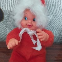 Стара кукла Дядо Коледа от соца, снимка 5 - Колекции - 34718103