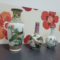 Китайски автентични вази Антика , снимка 2 - Вази - 38970086