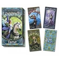 Карти Таро Fournier Anne Stokes Legends нови , снимка 2 - Карти за игра - 32628623