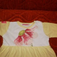  Бебешка рокля за момиче MARIQUITA с къс ръкав размер 68, снимка 5 - Бебешки рокли - 33434753