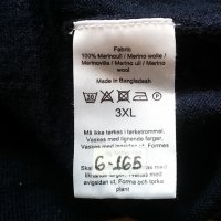 Dressmann 100% Metino Wool за лов размер XXL - XXL блуза пуловер 100% Мерино Вълна - 148, снимка 9 - Блузи - 37898654