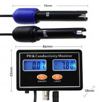 ECM-231 Комбиниран монитор за pH и EC (електропроводимост) с ATC, снимка 4 - Друга електроника - 33332705