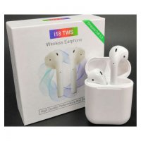 безжични слушалки i18 TWS 