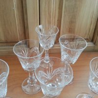 Кристални чаши Зорница , снимка 9 - Антикварни и старинни предмети - 36614935