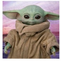 9 бр Йода Yoda Star Wars Междузвездни войни парти салфетки рожден ден, снимка 1 - Други - 32723894