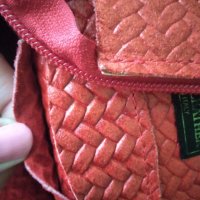 Genuine - дамска чанта тип торба кожа, снимка 6 - Чанти - 40628090