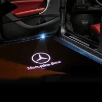 LED лого проектор за врати, 2 бр. Mercedes/ BMW/ Volkswagen, снимка 3 - Лед осветление - 43871197