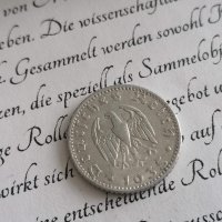 Райх монета - Германия - 50 пфенига | 1935г.; серия A, снимка 2 - Нумизматика и бонистика - 43151234