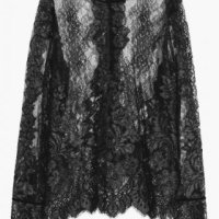 Дамска дантелена блуза Н&М , снимка 1 - Блузи с дълъг ръкав и пуловери - 43017192