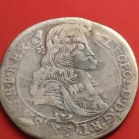 Сребърна монета 15 кройцера 1686г. Леополд първи Кремниц Унгария 29773, снимка 5 - Нумизматика и бонистика - 42984847