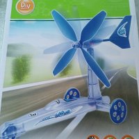 конструктор,EDU KIT  WIND POWER CAR,кола с вятърна електроцентрала, с вятърна енергия, снимка 9 - Игри и пъзели - 42975407