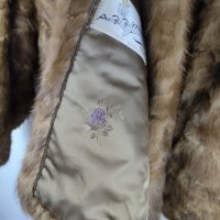  Vintage fur coat XL, снимка 5 - Палта, манта - 38103134