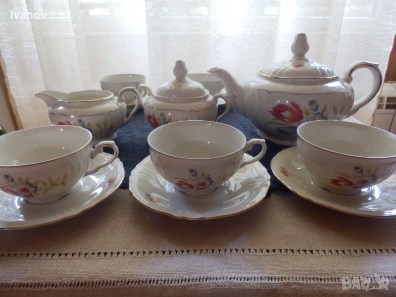 Стар сервиз за чай Bavaria, снимка 1