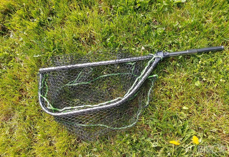 Риболовен кеп сгъваем/гумирана мрежа 2.30м/3.00м, снимка 1