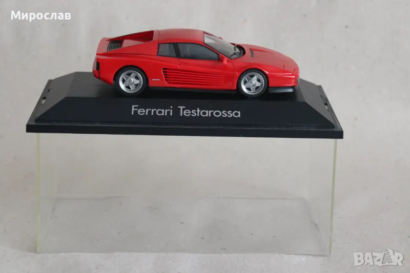 1:43 HERPA FERRARI TESTAROSSA КОЛИЧКА МОДЕЛ ИГРАЧКА, снимка 1