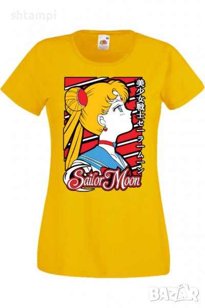 Дамска тениска Sailor Moon 01,Анимация,игра,Празник,Повод., снимка 1