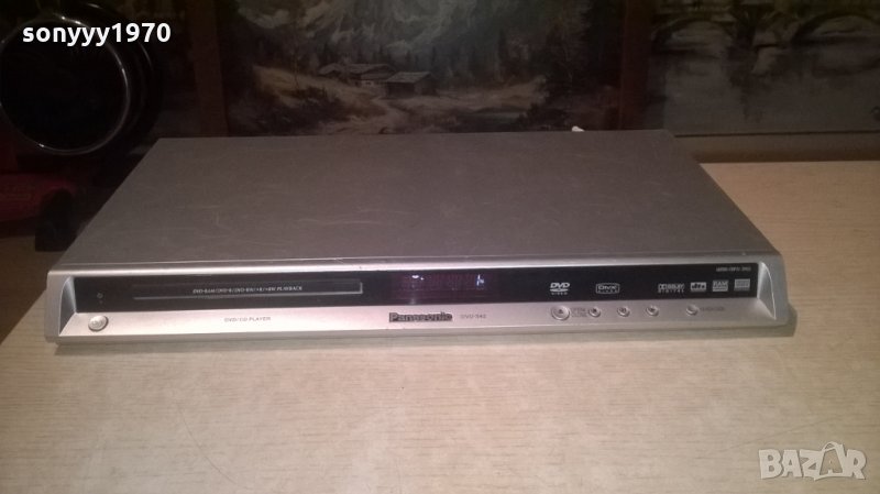 panasonic dvd-s42 dvd/cd player-внос швеицария, снимка 1