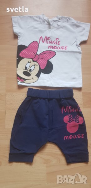Летен комплект  Мини маус, снимка 1