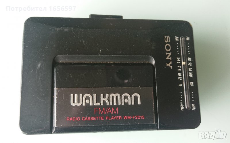 Sony WM-F2015 Personal AM/FM Cassette Player, снимка 1