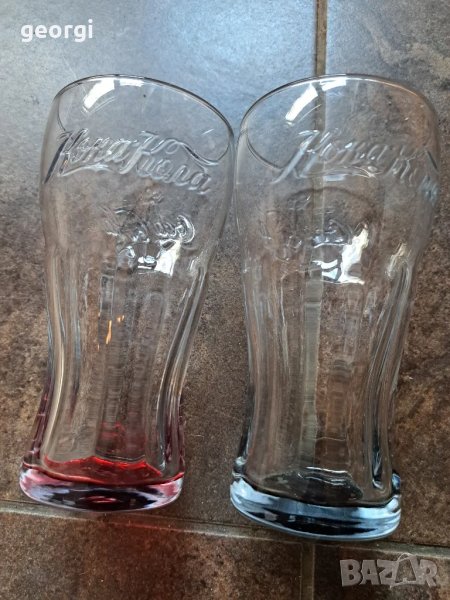 две чаши Coca cola Кока кола на кирилица 21/6, снимка 1