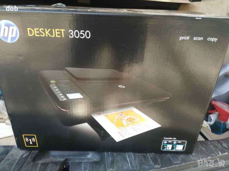 Ново мултифункционално устройство 3 в 1 HP Deskjet 3050 All in one printer J610a, снимка 1