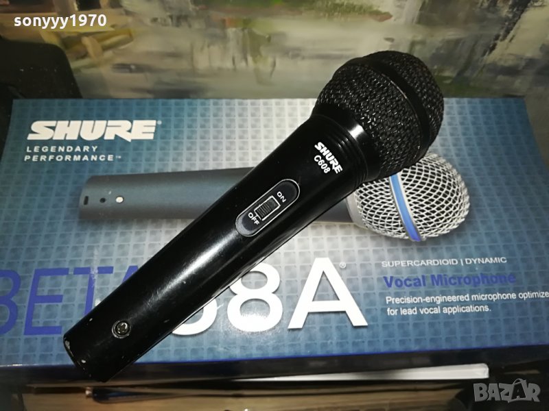 shure c608 profi mic-комплект, снимка 1