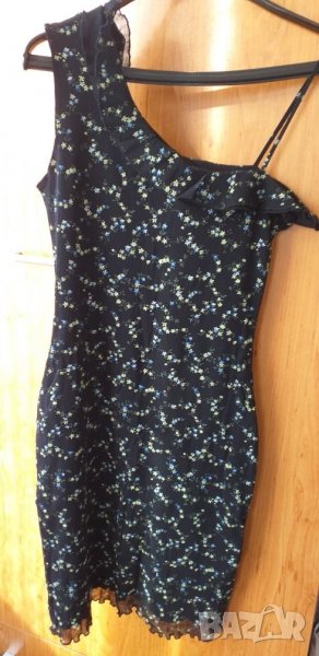 Елегантна еластична рокля, размер 38, снимка 1